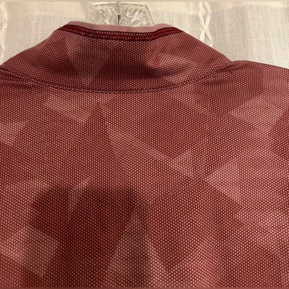 Men’s Robert Graham pullover top. Mauve/deep pink. Sz. L - Picture 7 of 8